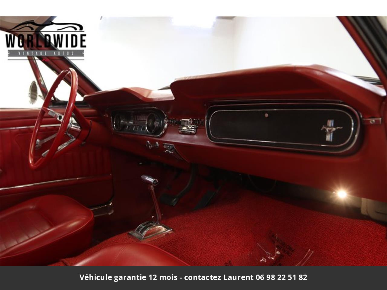 Ford Mustang V8 289 1965 prix tout compris hors homologation 4500 €