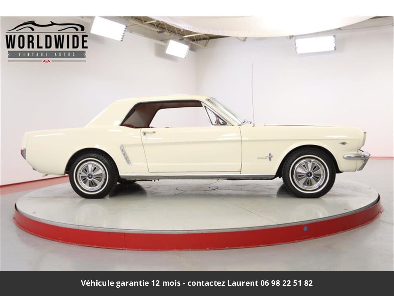 Ford Mustang V8 289 1965 prix tout compris hors homologation 4500 €