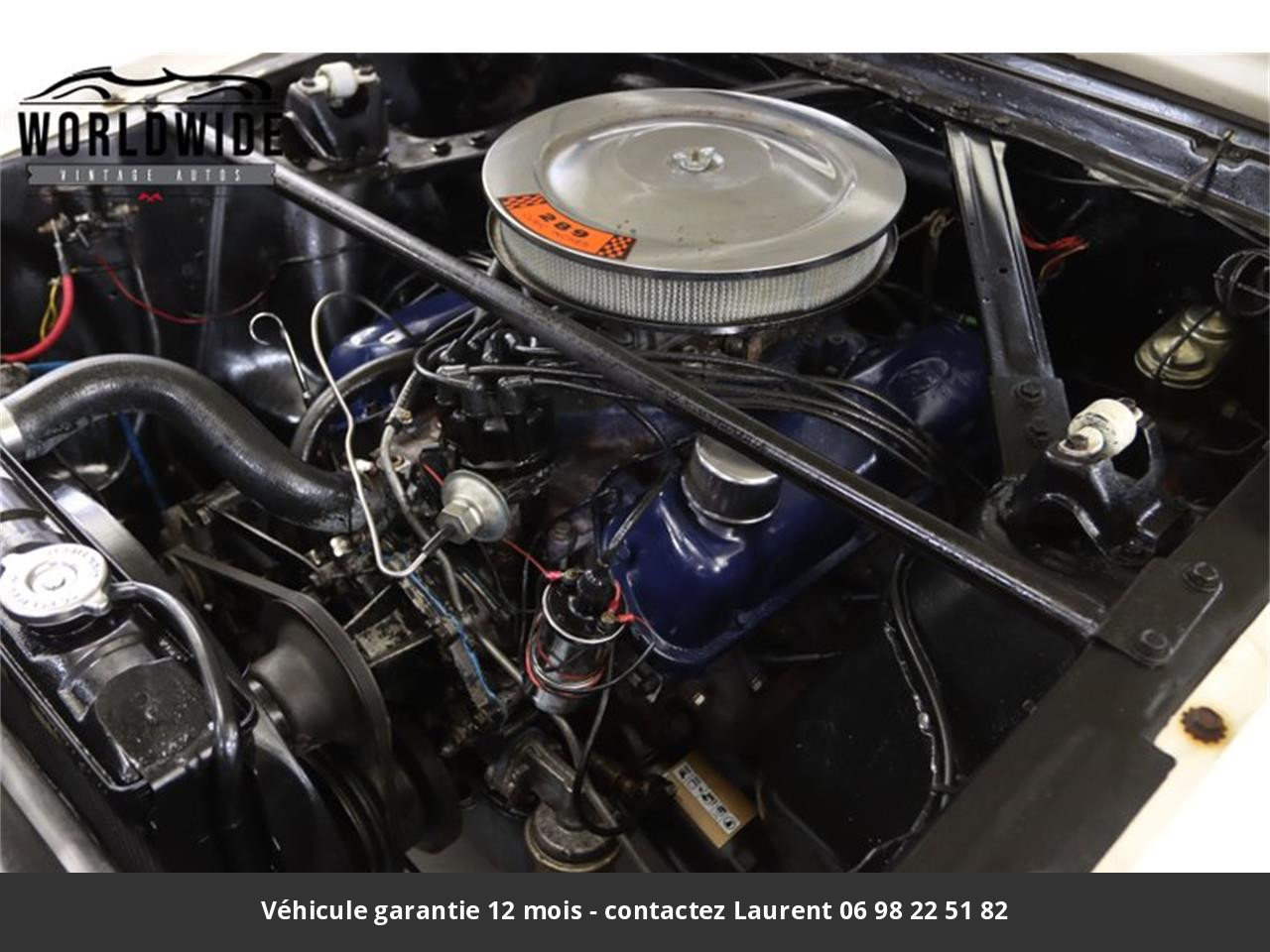 Ford Mustang V8 289 1965 prix tout compris hors homologation 4500 €