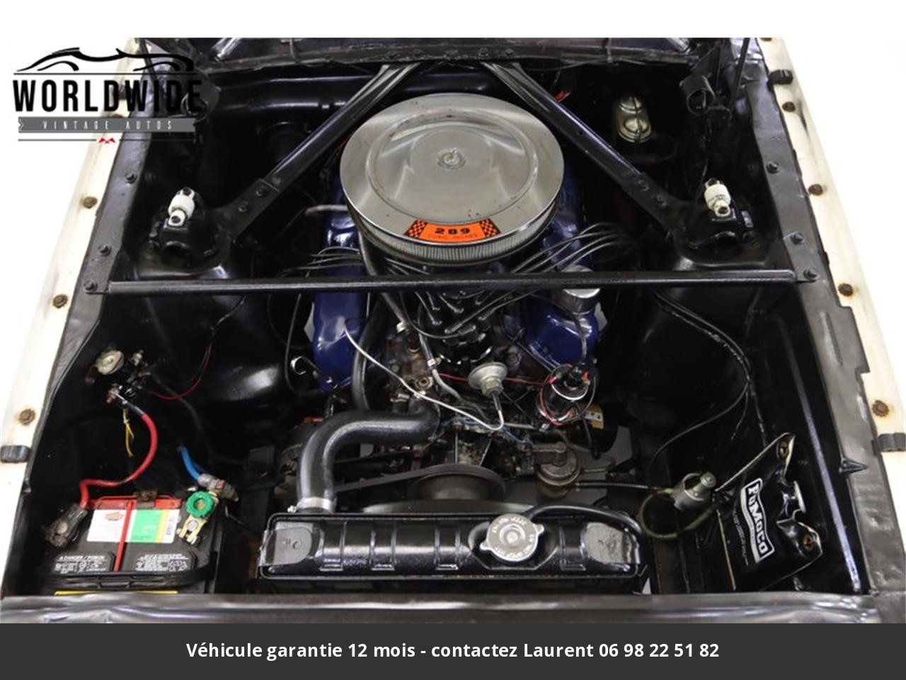 Ford Mustang V8 289 1965 prix tout compris hors homologation 4500 €