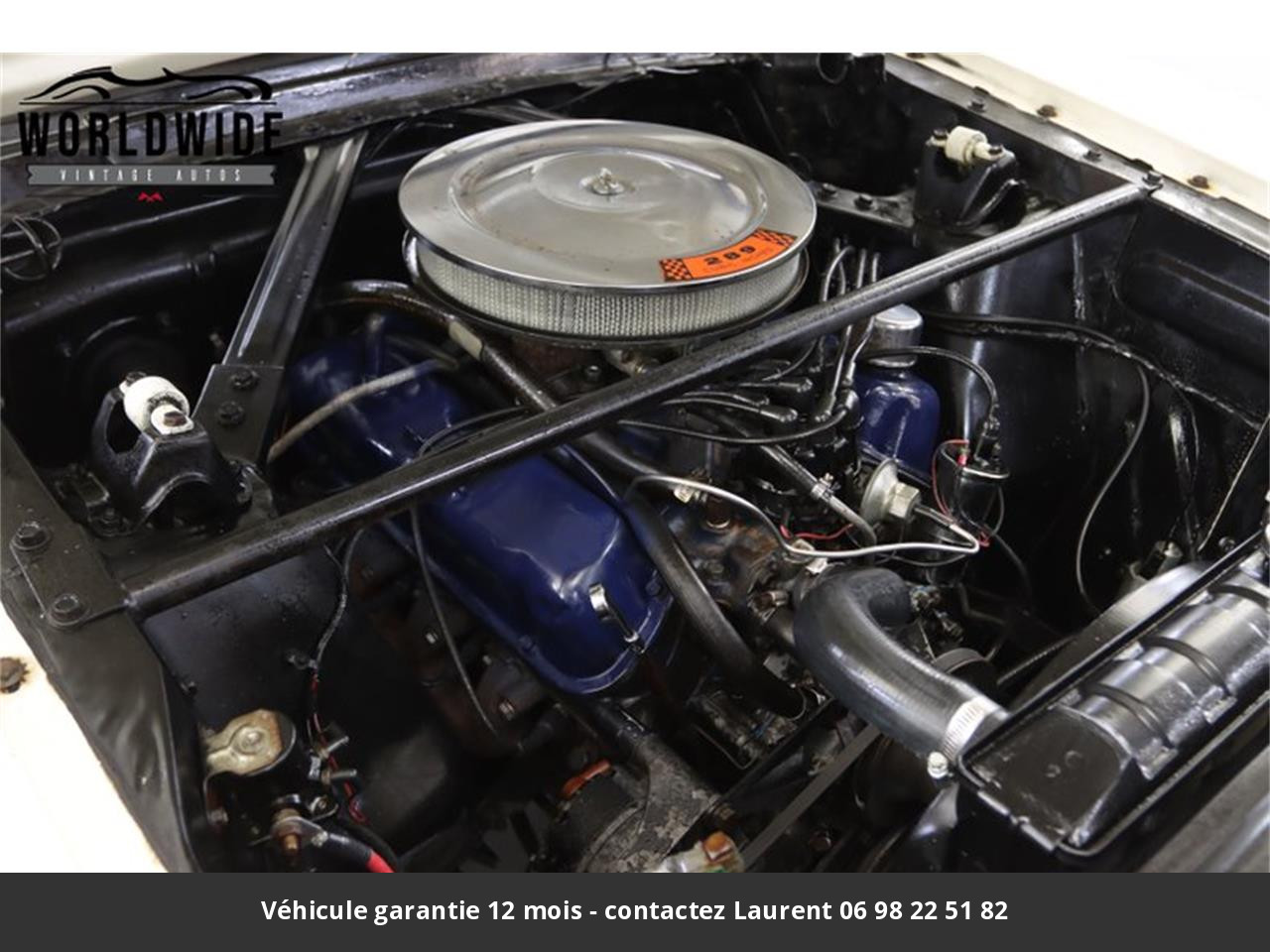 Ford Mustang V8 289 1965 prix tout compris hors homologation 4500 €