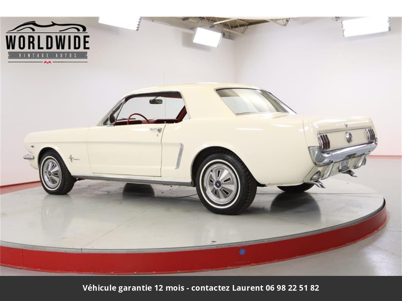 Ford Mustang V8 289 1965 prix tout compris hors homologation 4500 €