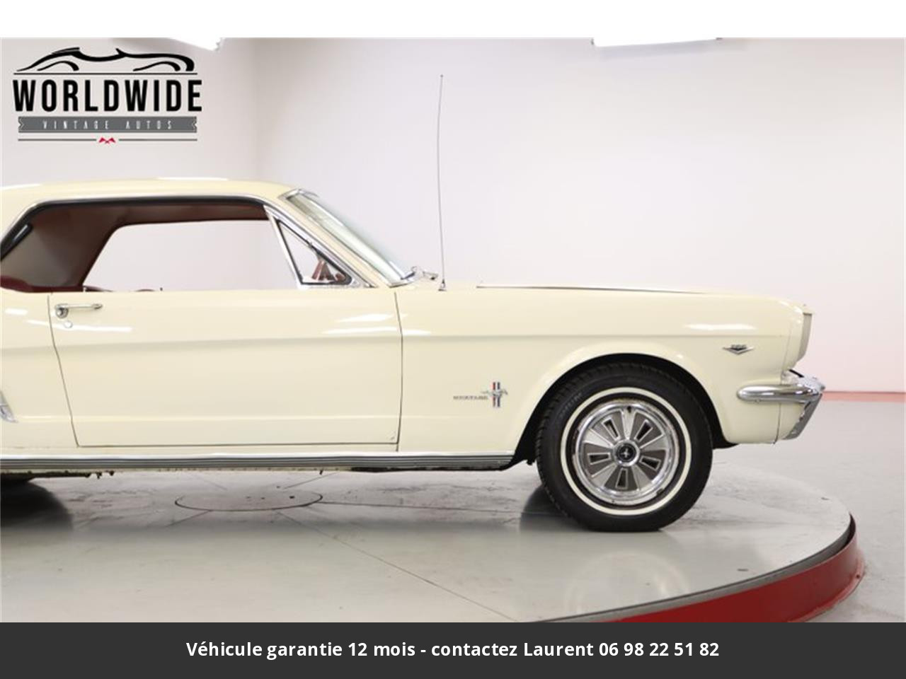 Ford Mustang V8 289 1965 prix tout compris hors homologation 4500 €