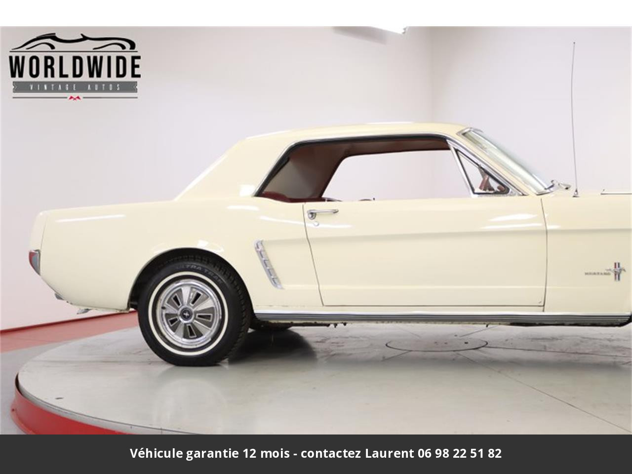 Ford Mustang V8 289 1965 prix tout compris hors homologation 4500 €