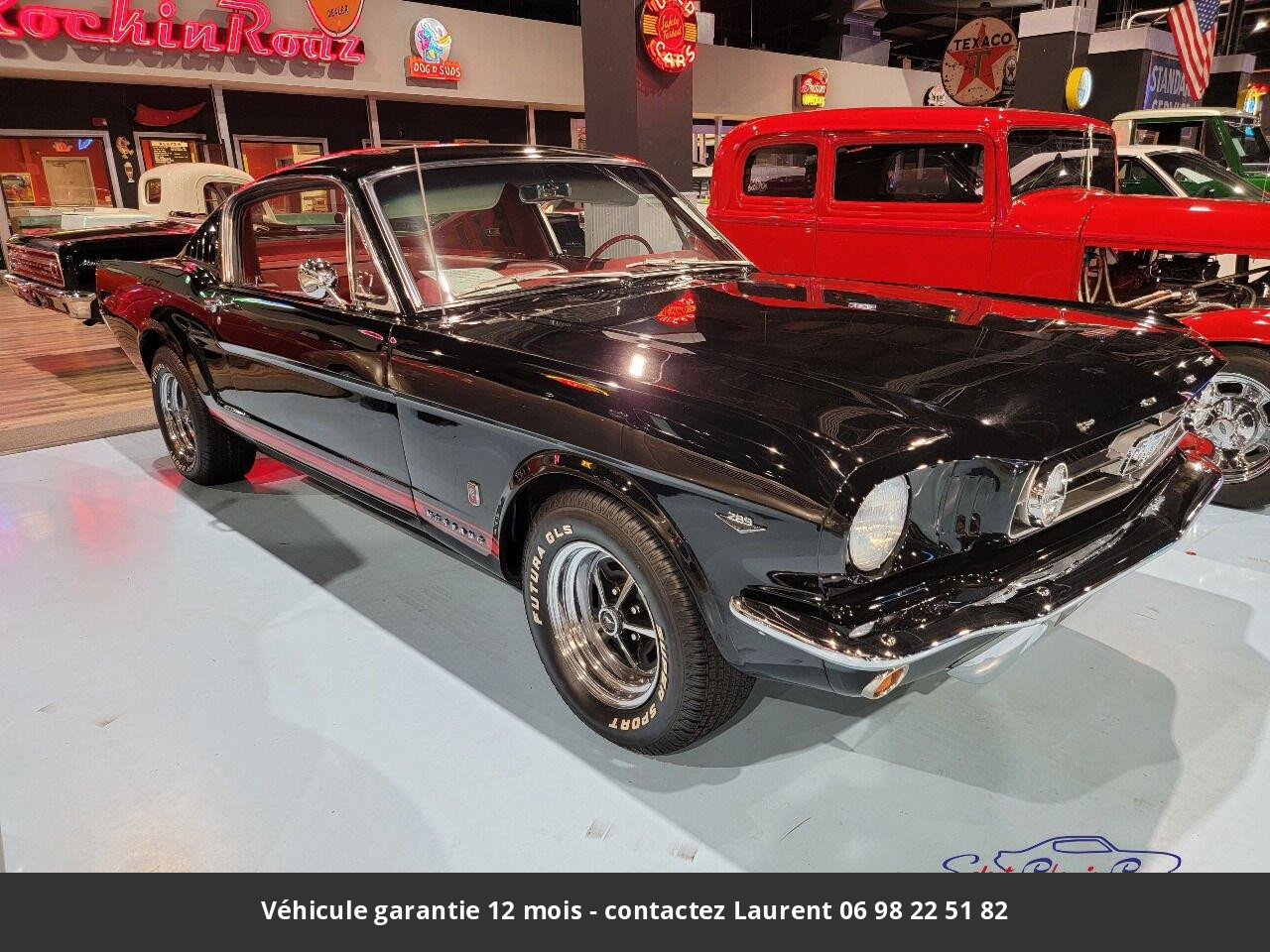 Ford Mustang V8 1965 code a prix tout compris