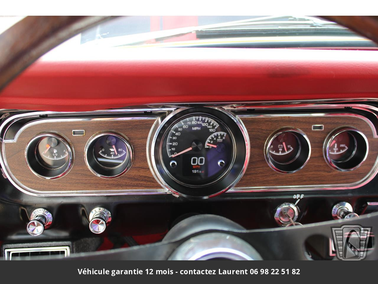 Ford Mustang Fastback v8 289 1965 prix tout compris