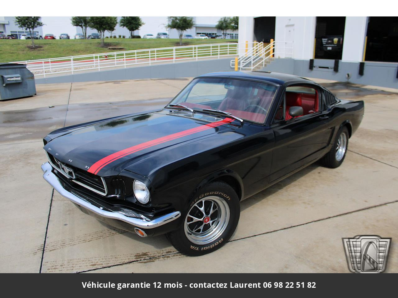 Ford Mustang Fastback v8 289 1965 prix tout compris