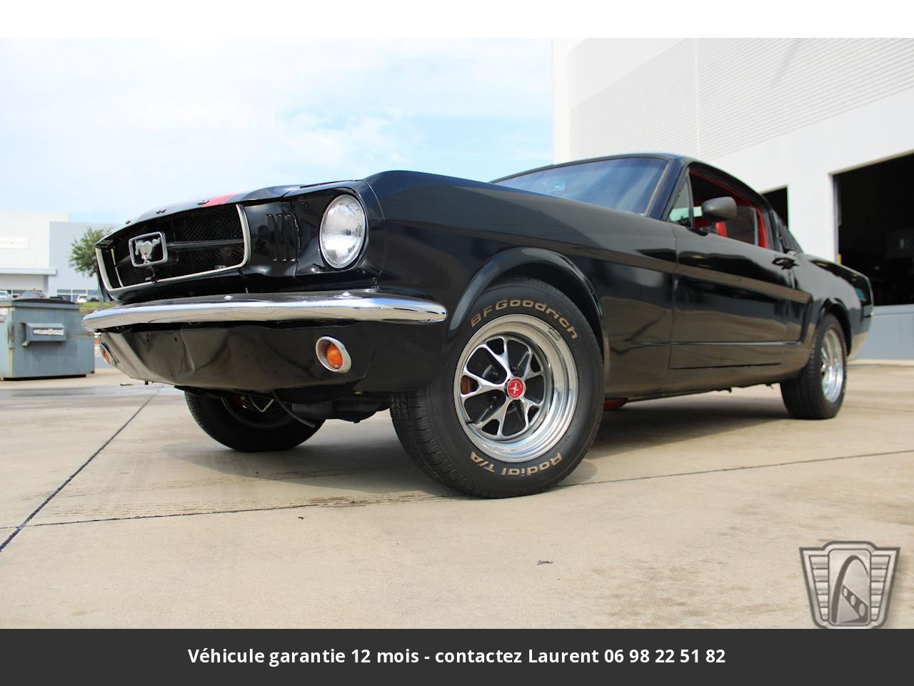 Ford Mustang Fastback v8 289 1965 prix tout compris