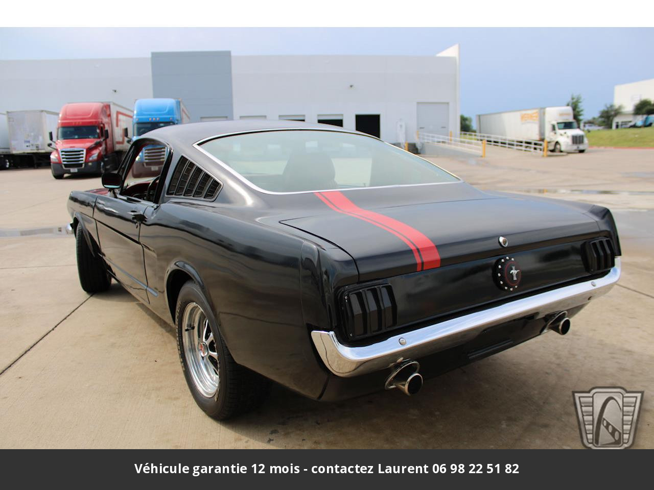 Ford Mustang Fastback v8 289 1965 prix tout compris