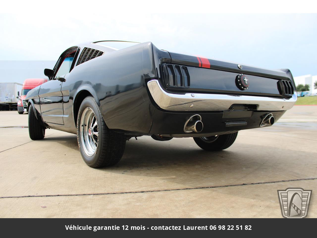 Ford Mustang Fastback v8 289 1965 prix tout compris