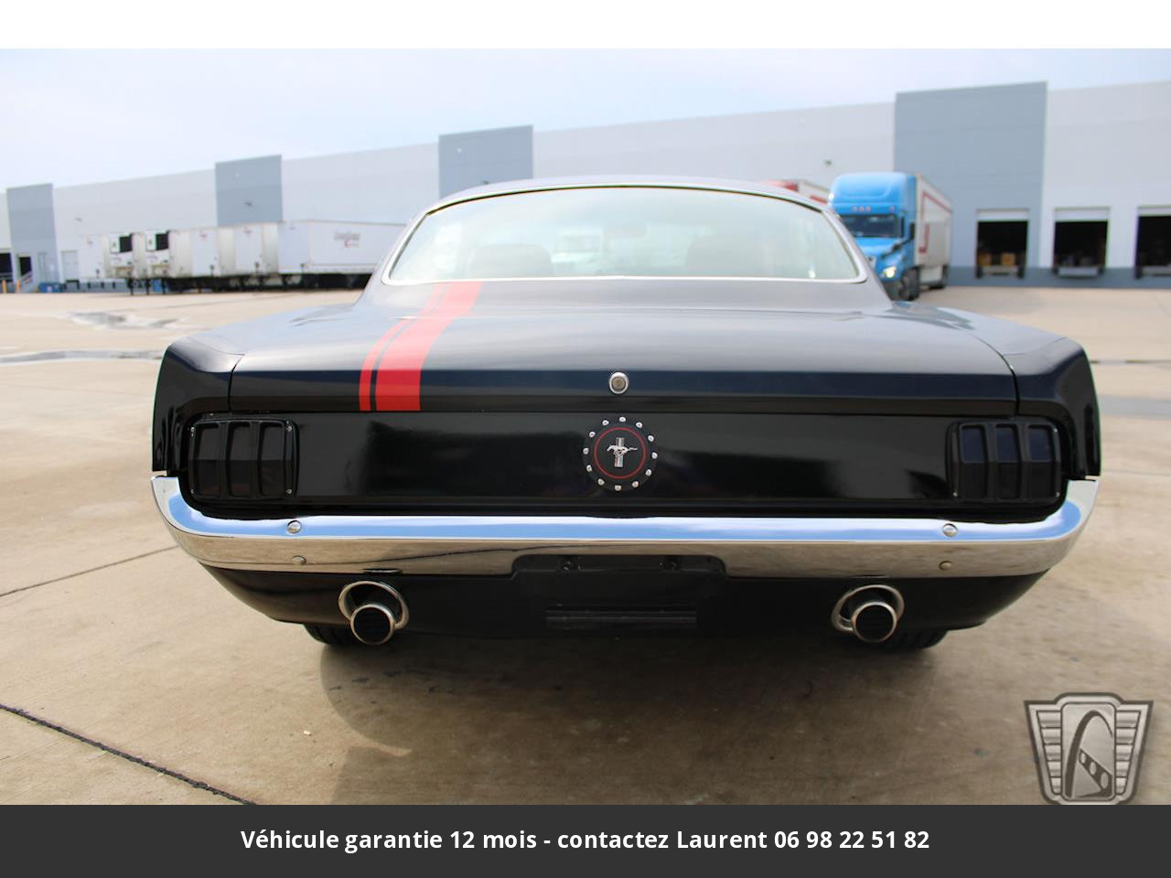 Ford Mustang Fastback v8 289 1965 prix tout compris