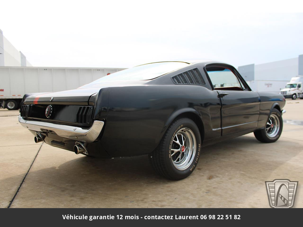 Ford Mustang Fastback v8 289 1965 prix tout compris