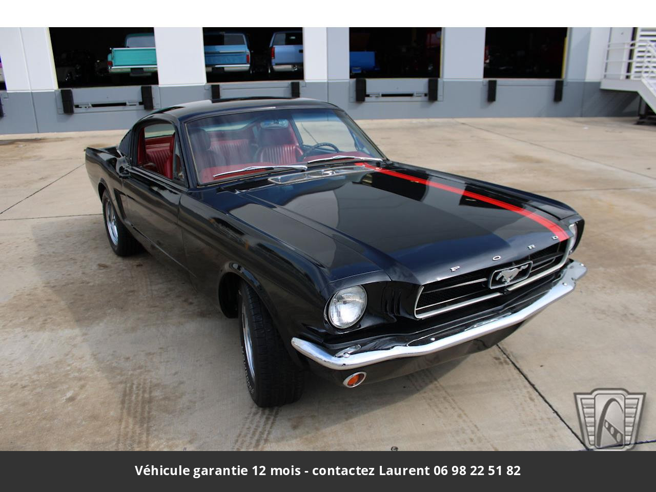 Ford Mustang Fastback v8 289 1965 prix tout compris