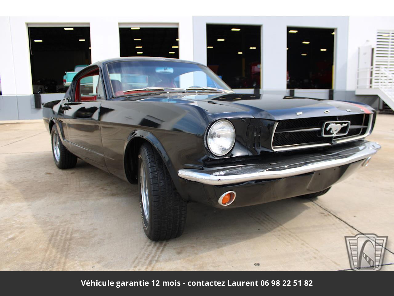 Ford Mustang Fastback v8 289 1965 prix tout compris