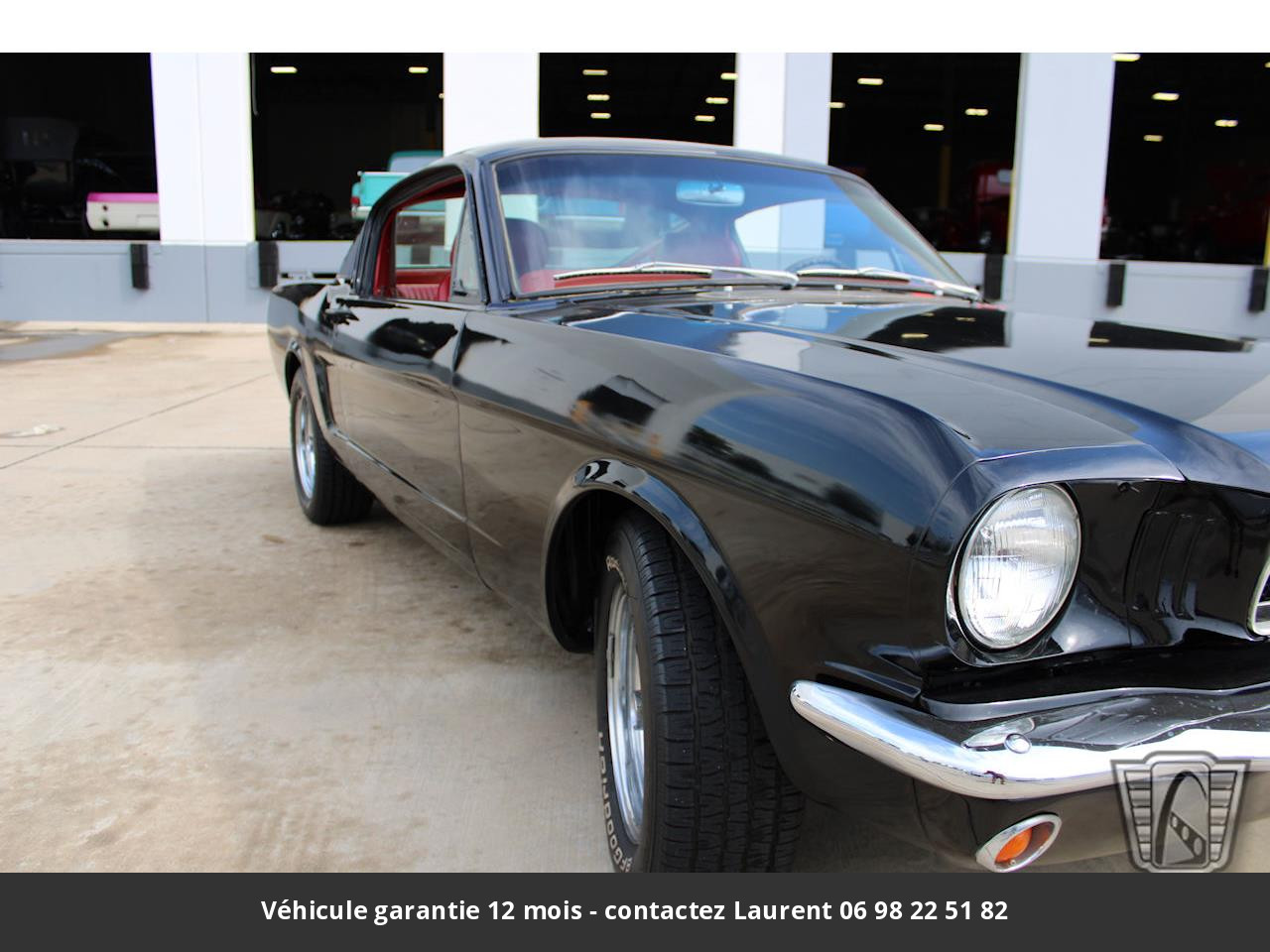 Ford Mustang Fastback v8 289 1965 prix tout compris