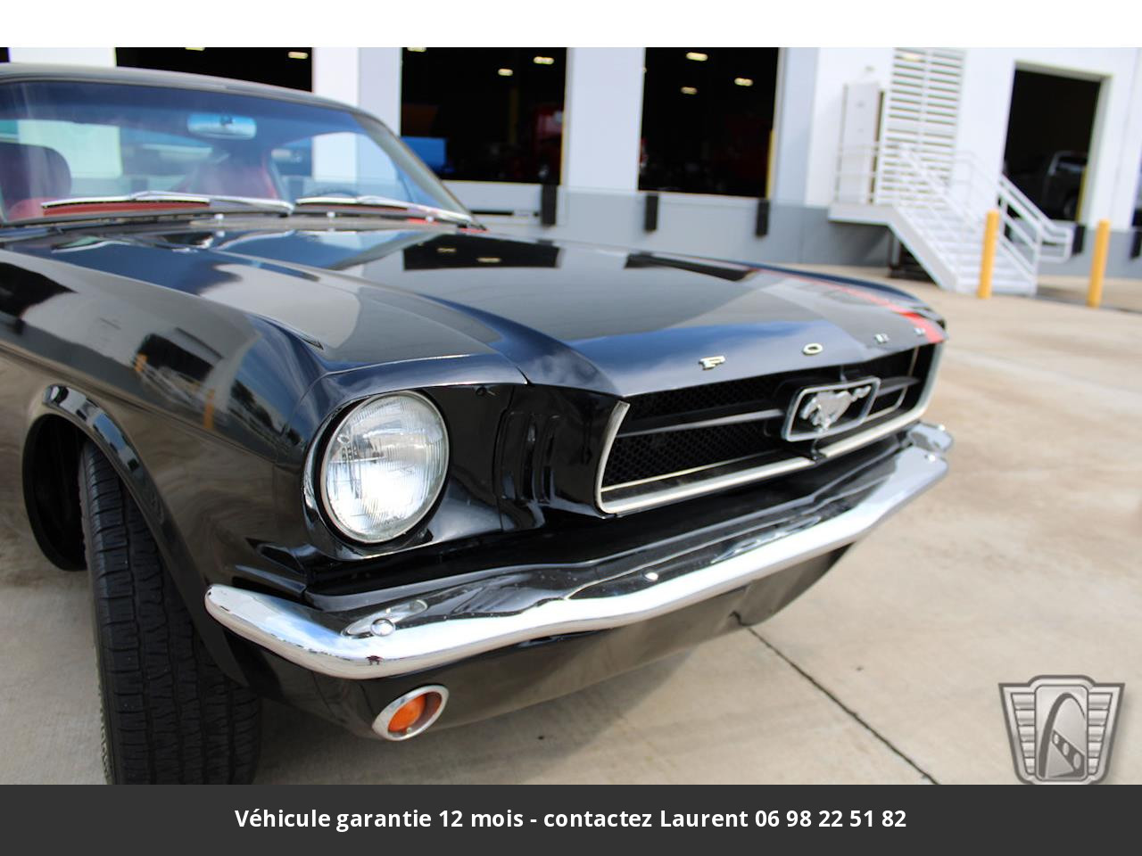 Ford Mustang Fastback v8 289 1965 prix tout compris