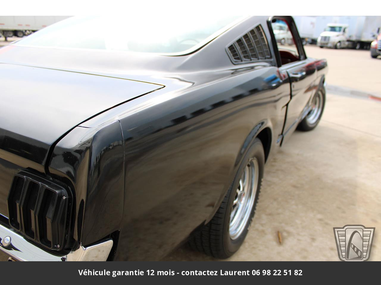 Ford Mustang Fastback v8 289 1965 prix tout compris