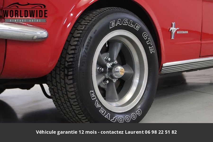 Ford Mustang V8 289 1965 prix tout compris