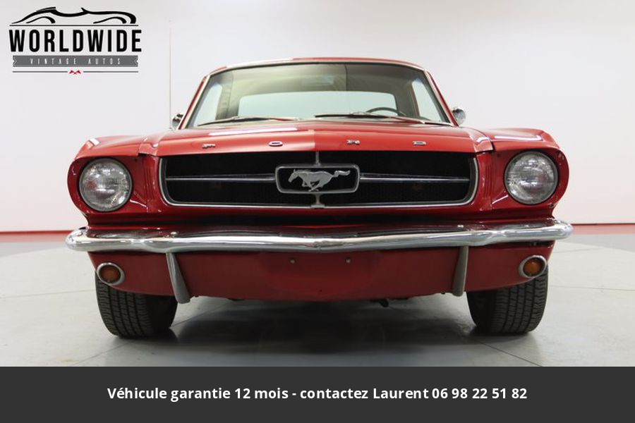 Ford Mustang V8 289 1965 prix tout compris