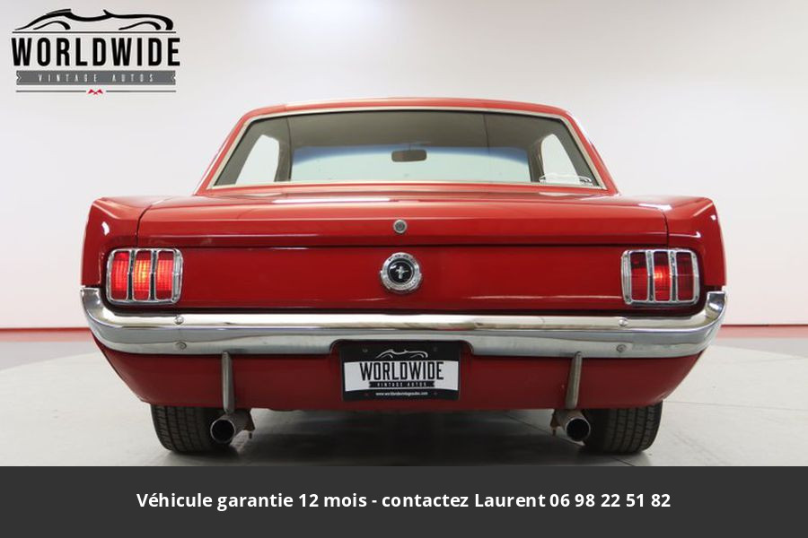 Ford Mustang V8 289 1965 prix tout compris