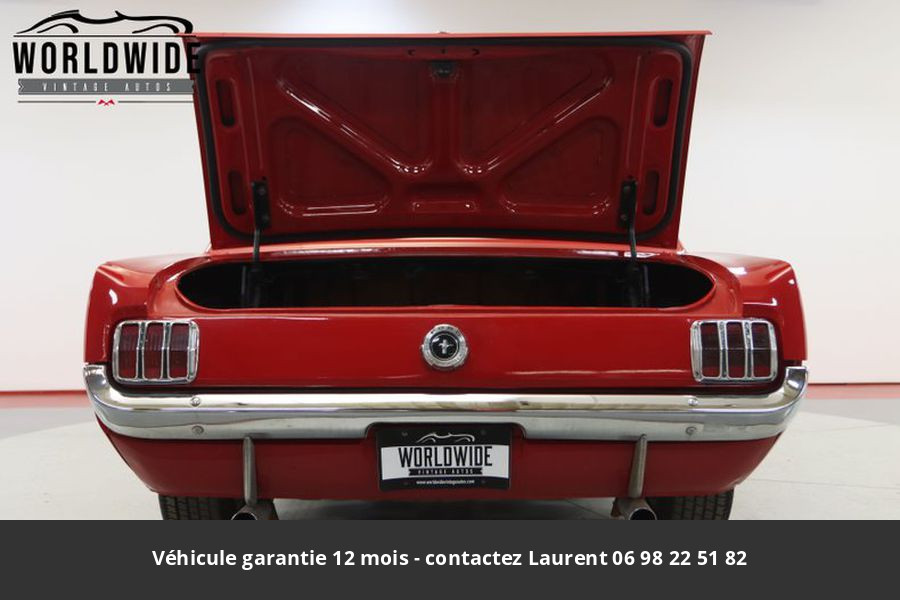 Ford Mustang V8 289 1965 prix tout compris