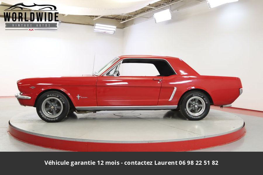 Ford Mustang V8 289 1965 prix tout compris