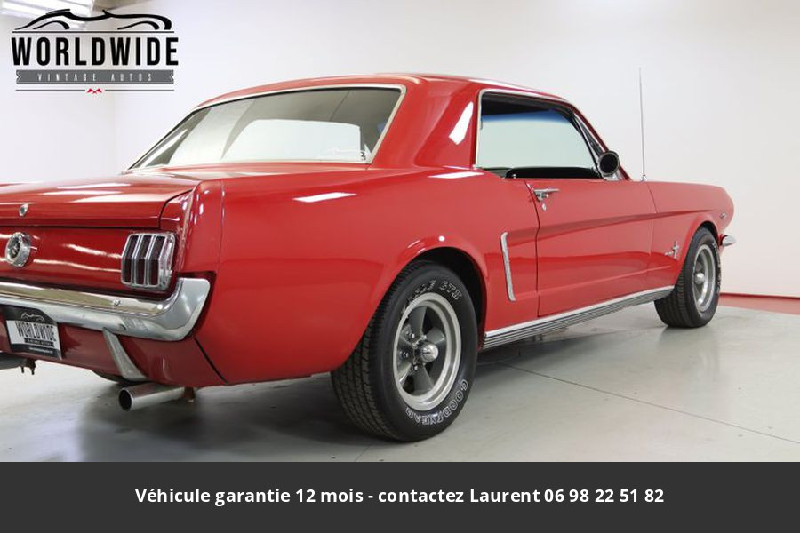 Ford Mustang V8 289 1965 prix tout compris