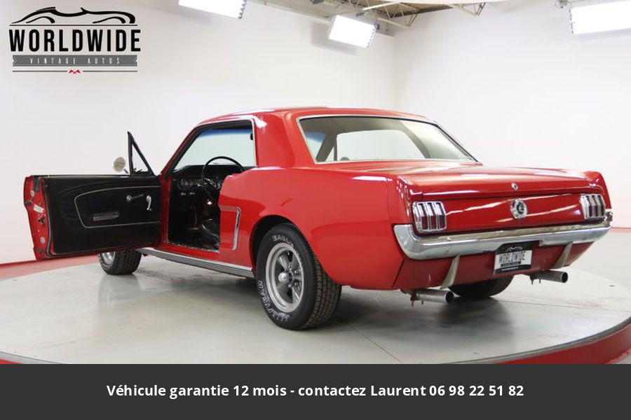 Ford Mustang V8 289 1965 prix tout compris