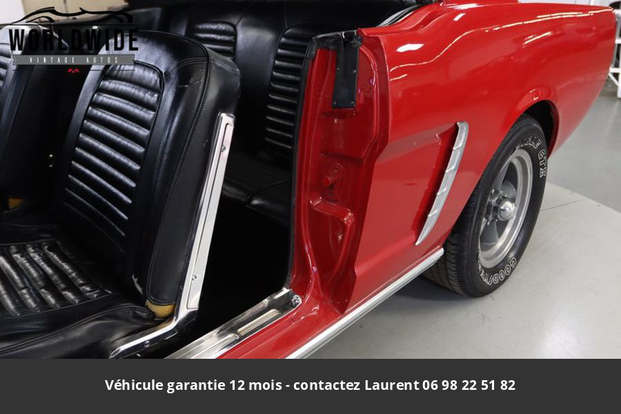 Ford Mustang V8 289 1965 prix tout compris