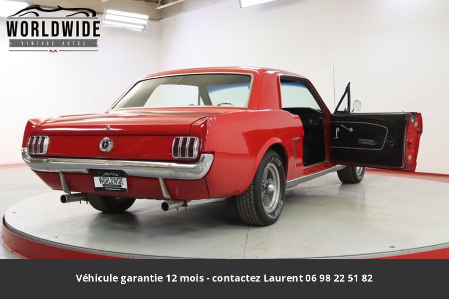 Ford Mustang V8 289 1965 prix tout compris