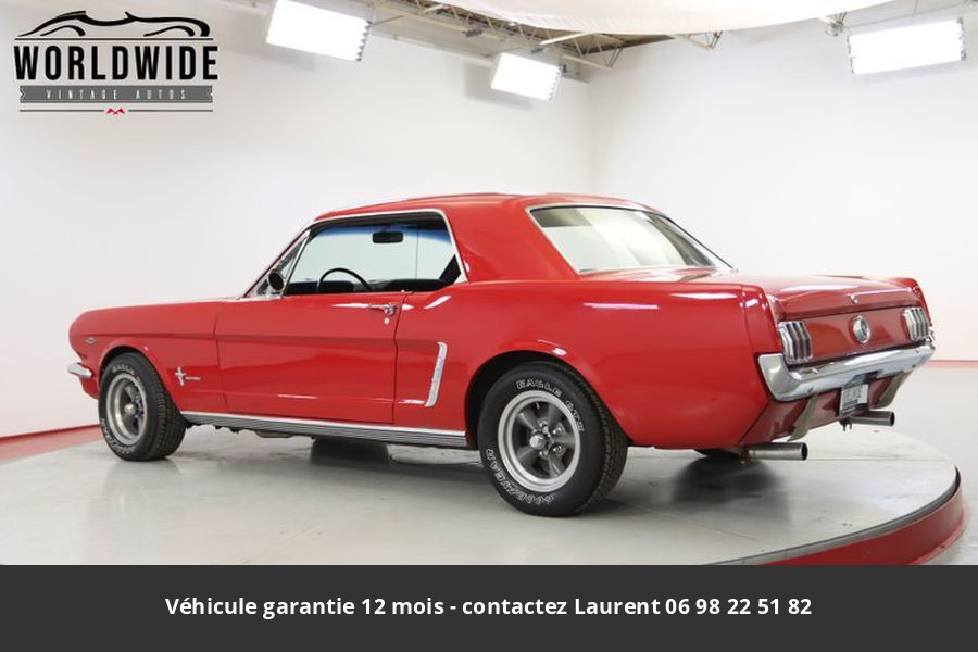 Ford Mustang V8 289 1965 prix tout compris