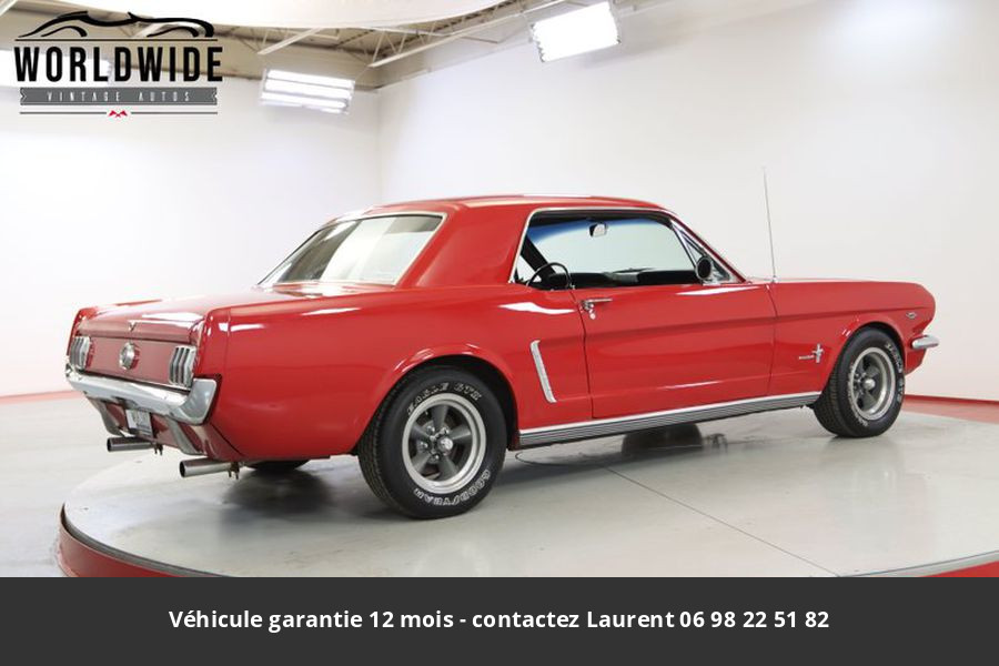 Ford Mustang V8 289 1965 prix tout compris