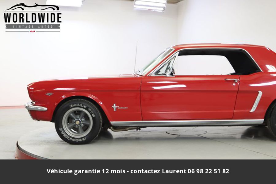 Ford Mustang V8 289 1965 prix tout compris