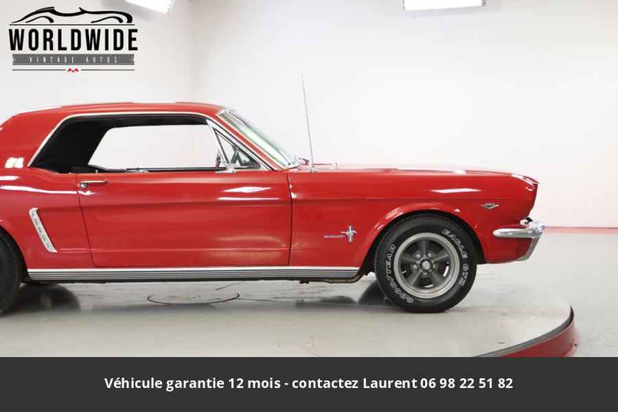 Ford Mustang V8 289 1965 prix tout compris