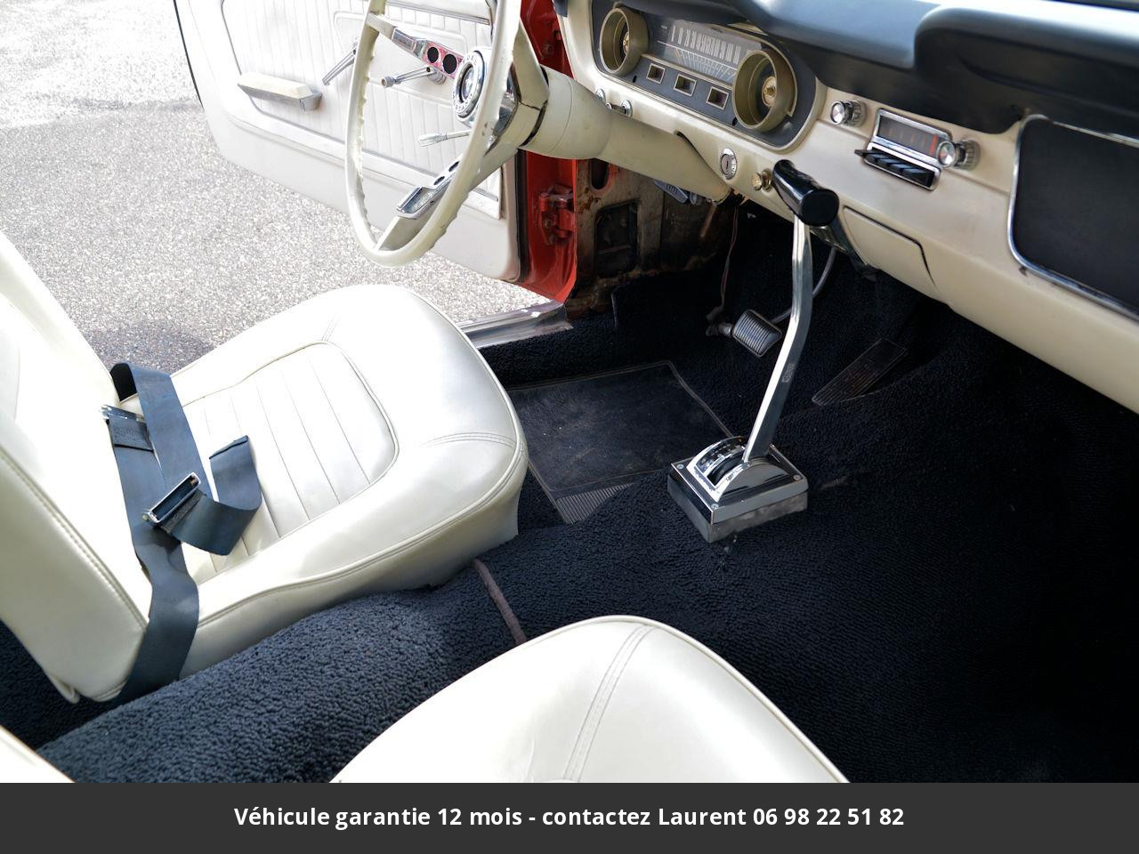 Ford Mustang V8 289 1965 prix tout compris