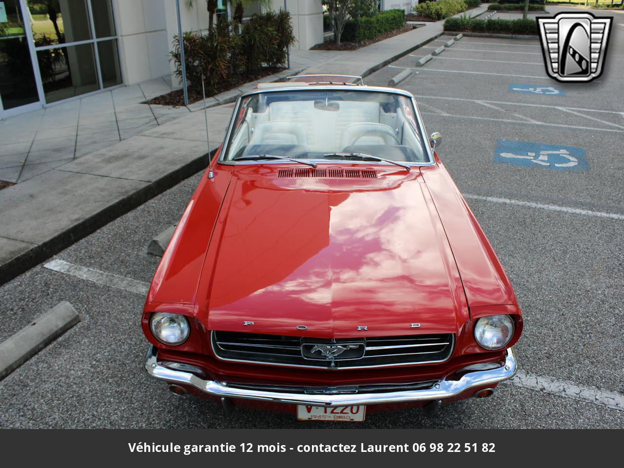 Ford Mustang V8 289 1965 prix tout compris