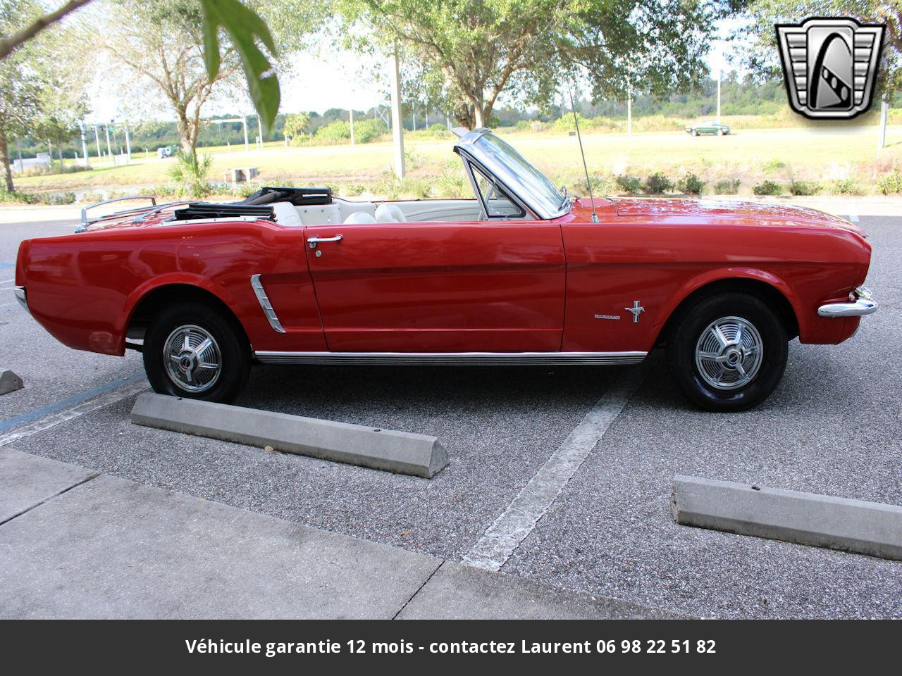 Ford Mustang V8 289 1965 prix tout compris