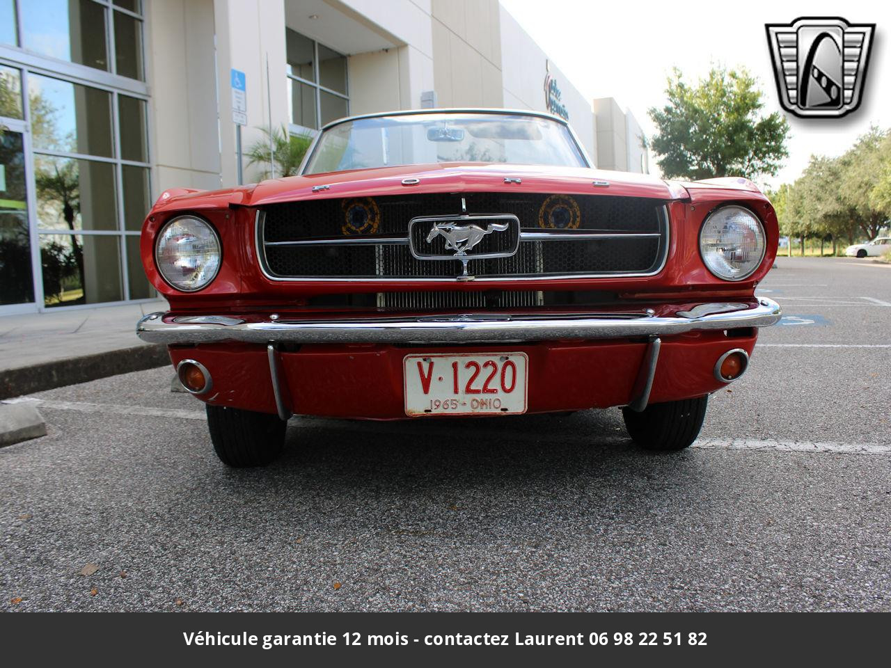 Ford Mustang V8 289 1965 prix tout compris