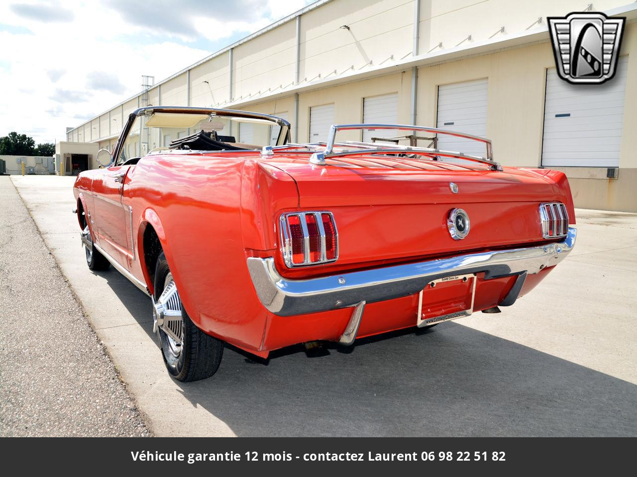 Ford Mustang V8 289 1965 prix tout compris