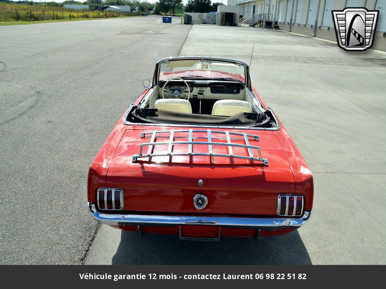 Ford Mustang V8 289 1965 prix tout compris