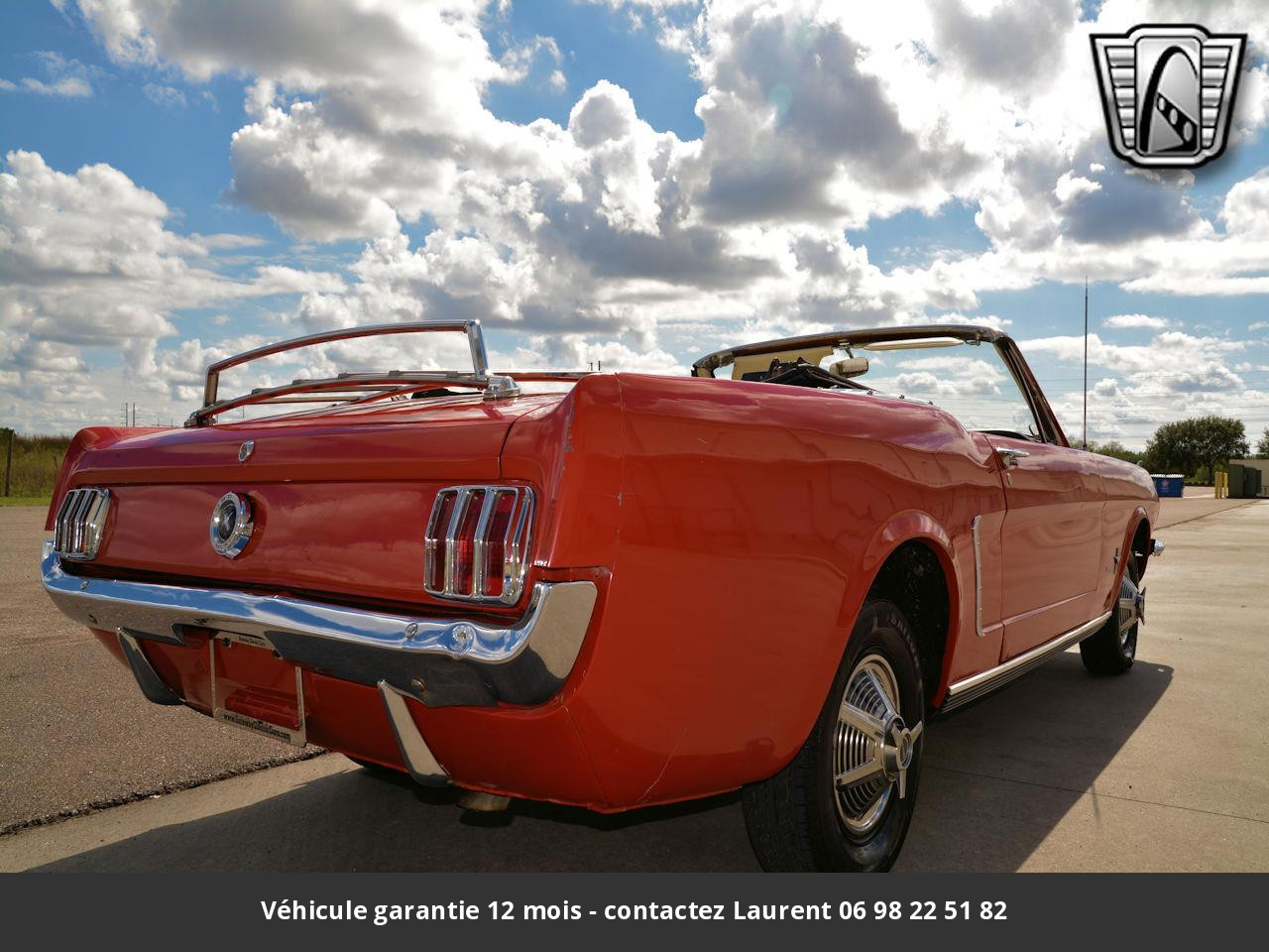 Ford Mustang V8 289 1965 prix tout compris