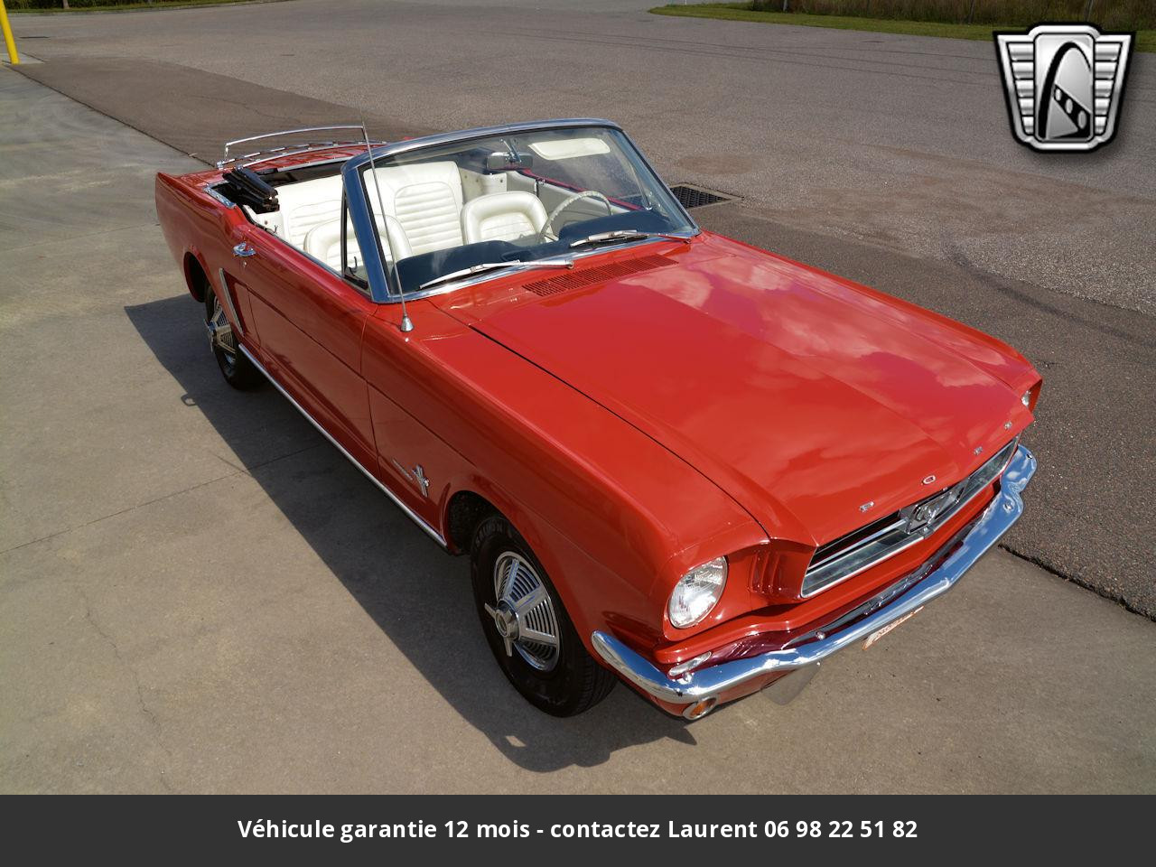 Ford Mustang V8 289 1965 prix tout compris