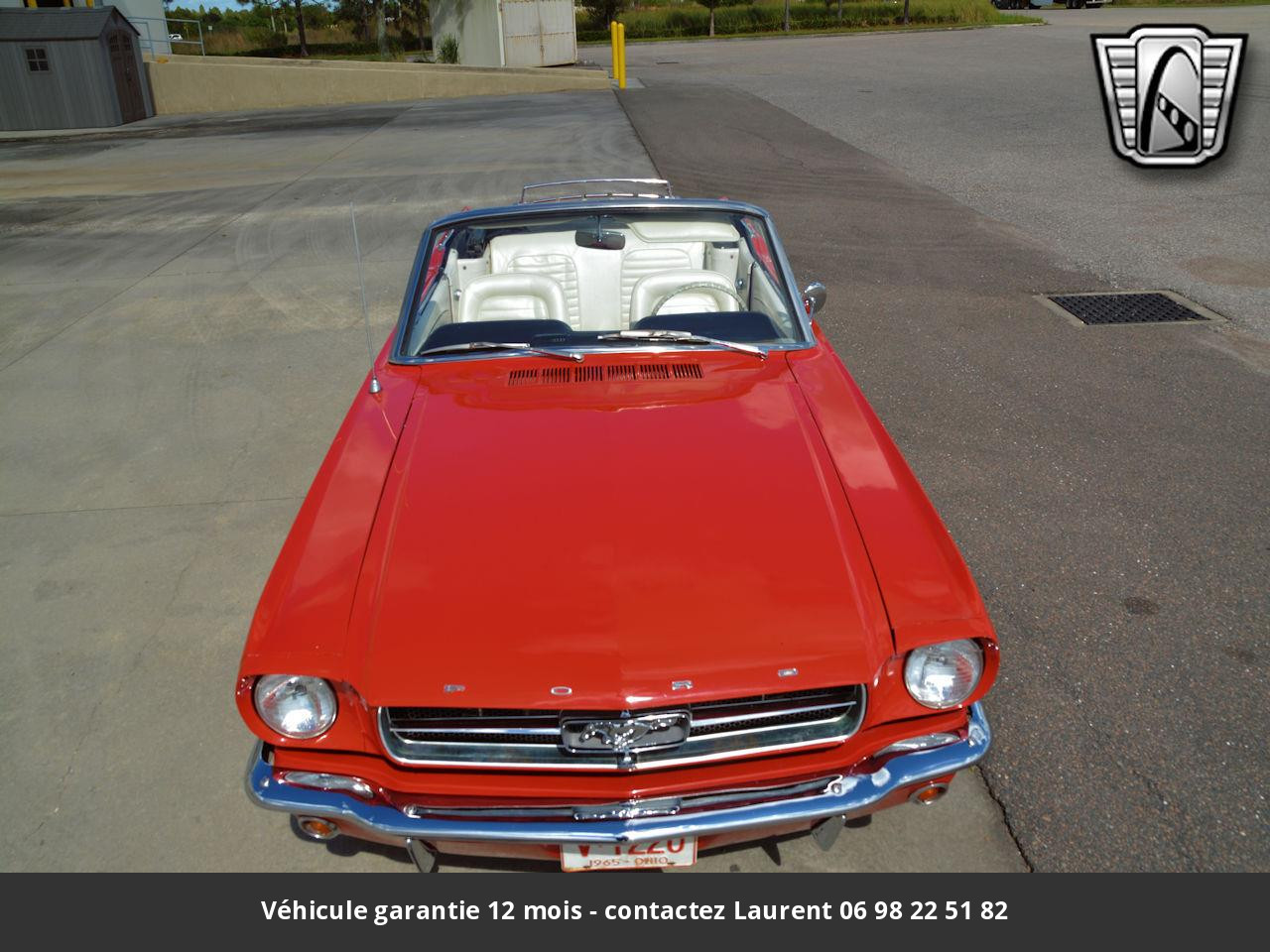 Ford Mustang V8 289 1965 prix tout compris