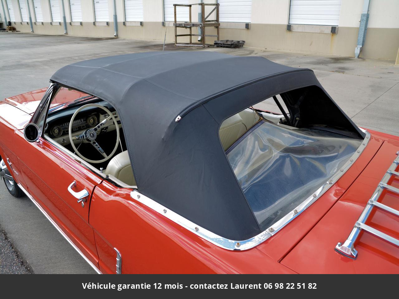 Ford Mustang V8 289 1965 prix tout compris