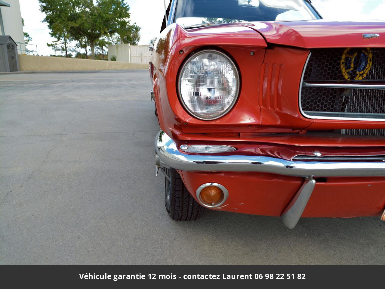 Ford Mustang V8 289 1965 prix tout compris