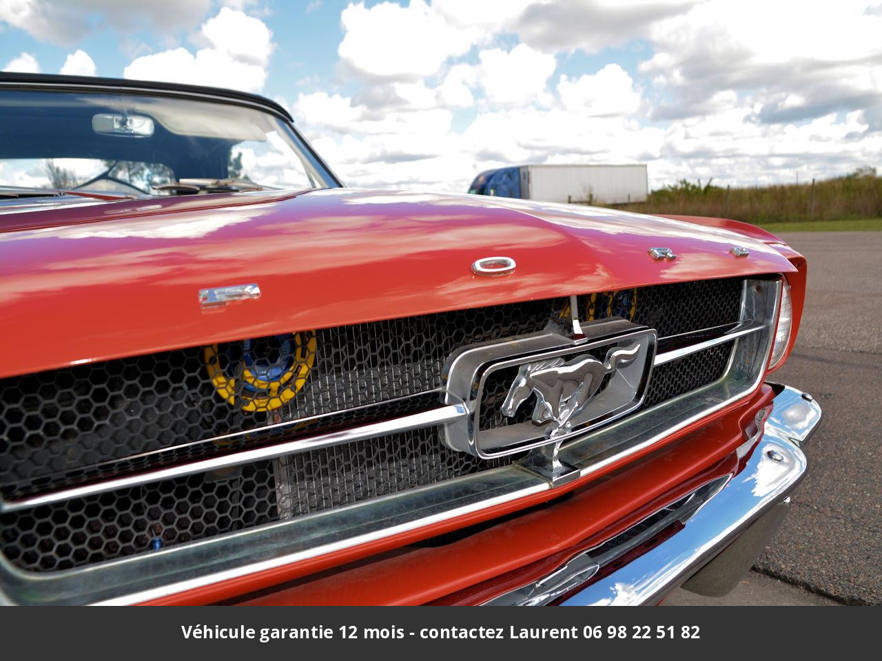 Ford Mustang V8 289 1965 prix tout compris