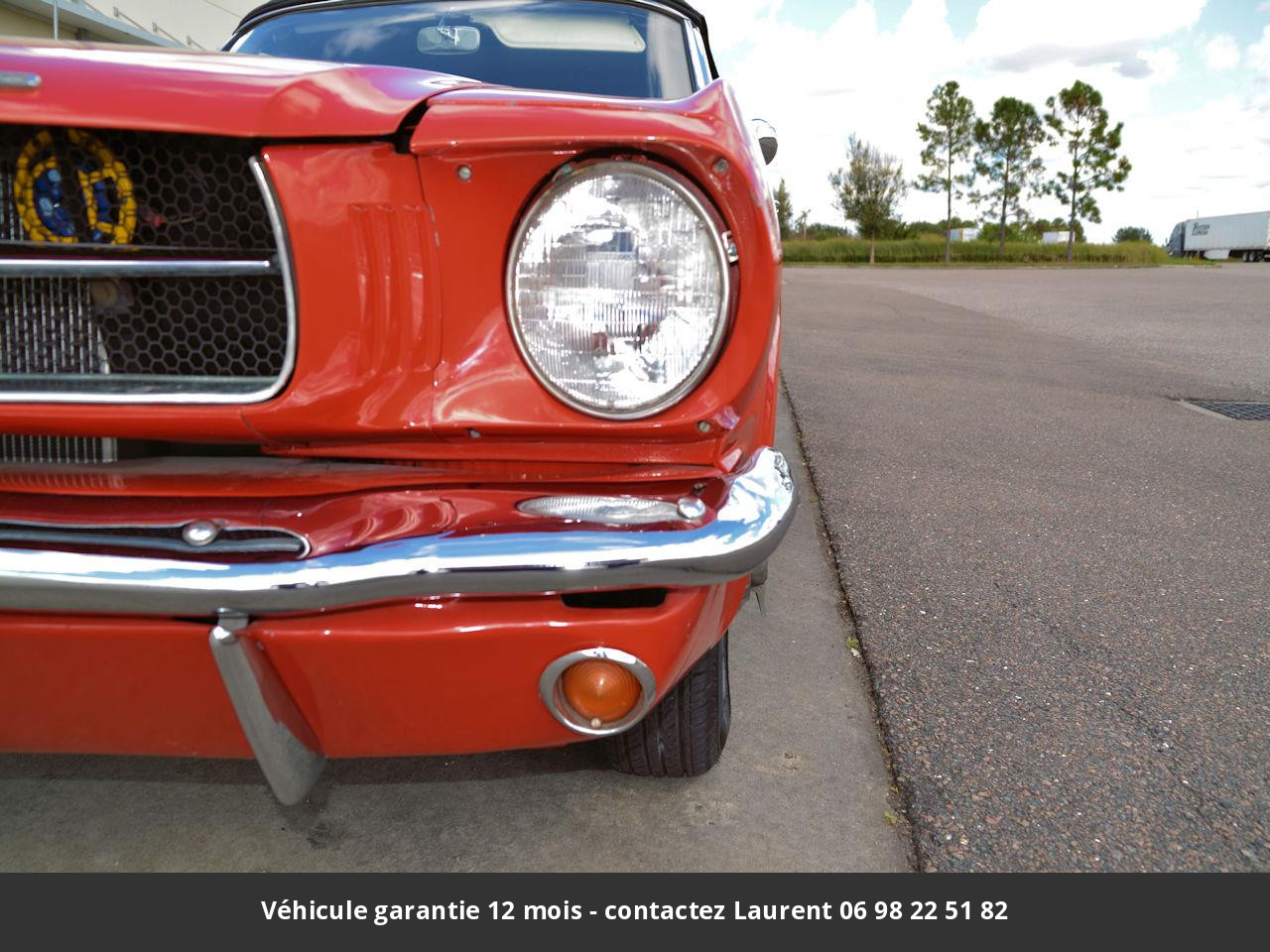 Ford Mustang V8 289 1965 prix tout compris