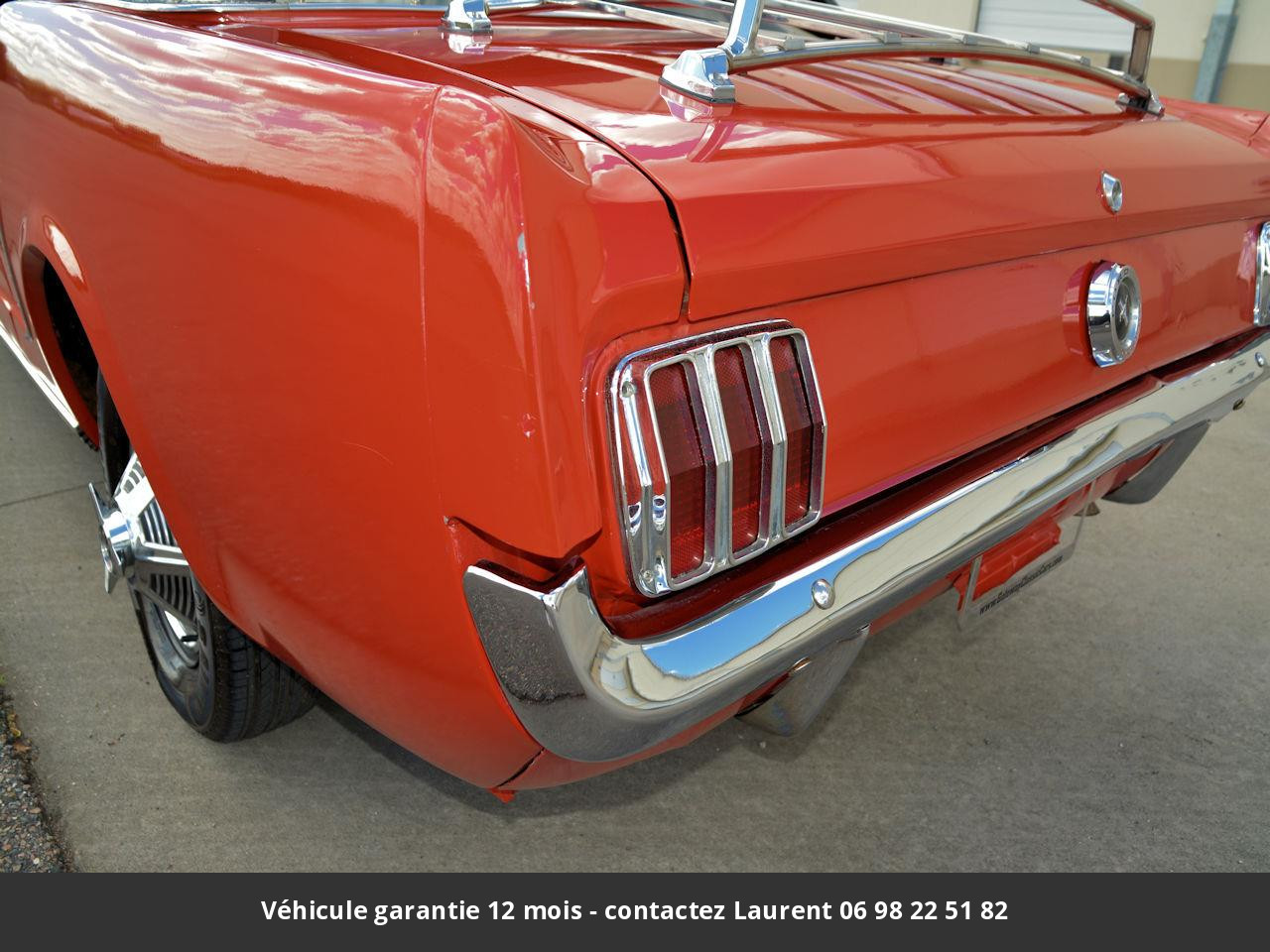 Ford Mustang V8 289 1965 prix tout compris