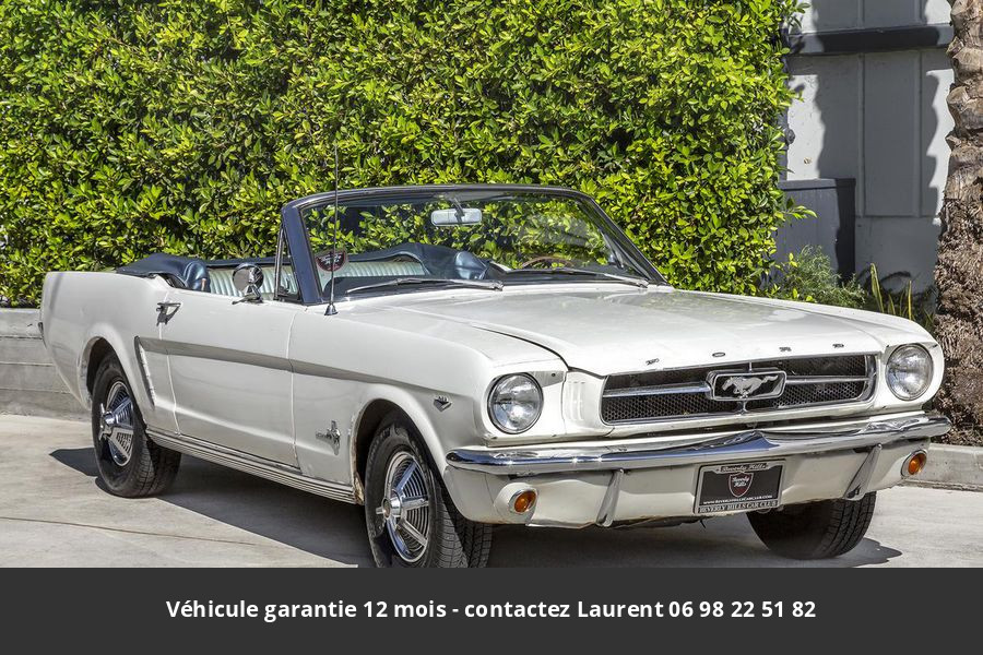 Ford Mustang Pack pony v8 289 1965 tout compris