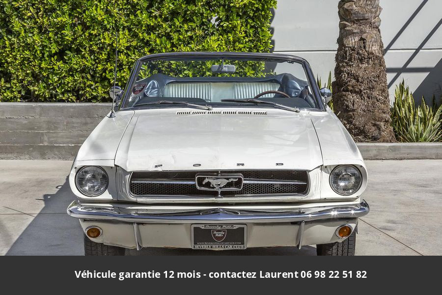 Ford Mustang Pack pony v8 289 1965 tout compris